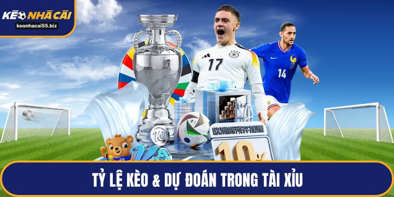 Tỷ lệ kèo và dự đoán trong tài xỉu