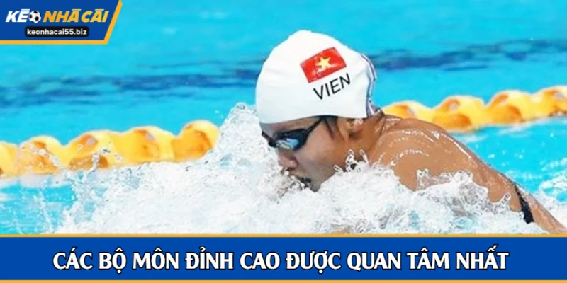 Các bộ môn đỉnh cao được quan tâm nhất tại Seagame