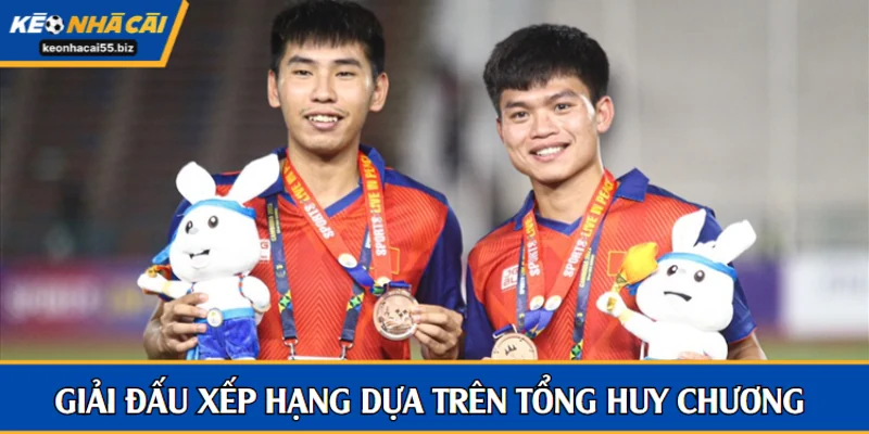 Giải đấu xếp hạng dựa trên tổng huy chương giành được